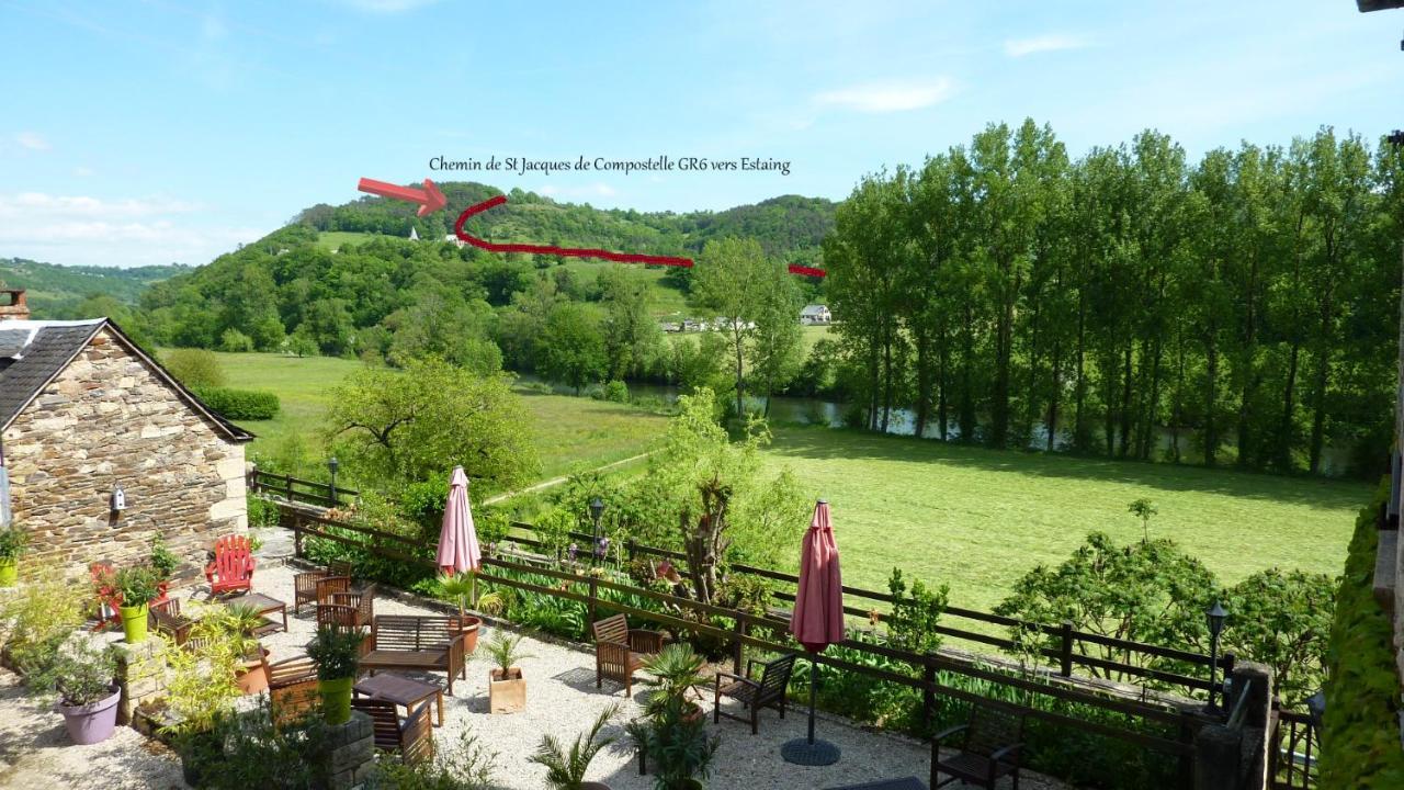 B&B Manoir De La Fabregues Естан Екстериор снимка
